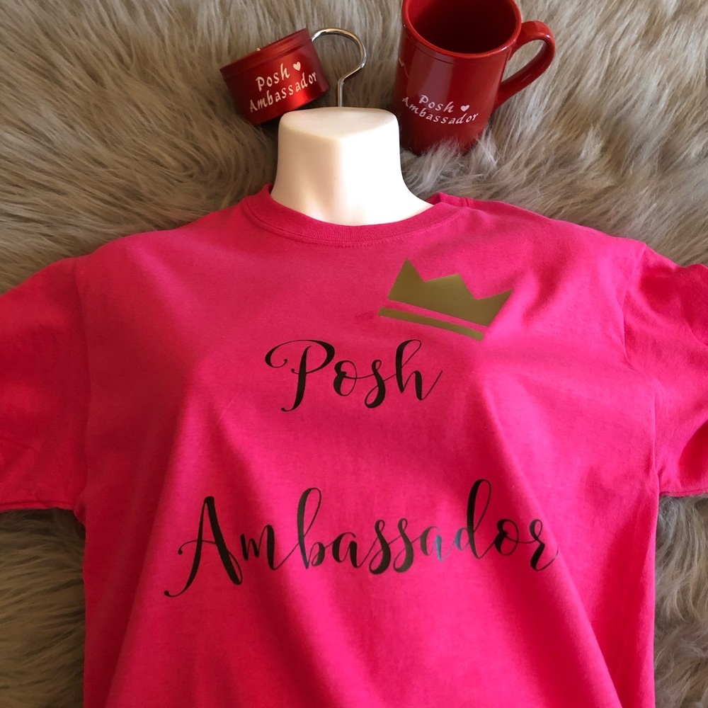 Posh Ambassador Trio set!!!💗🌸💗🌸💗 Tshirt-small
